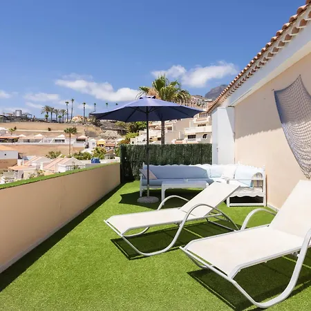 Paradise View Stunning Private Terrace Daire Costa Adeje
